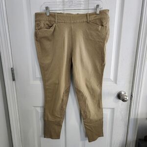 Ariat horseback riding breeches equestrian gorpcore outdoors woman size 32R